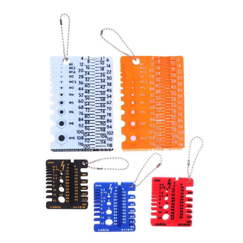 Workshop Tools Engineering - M1-M10 Screw Nut Thread Gauge Bolt