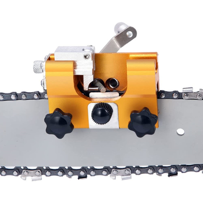 Workshop Tools Wood - Hand Crank Chainsaw Sharpener Portable Saw