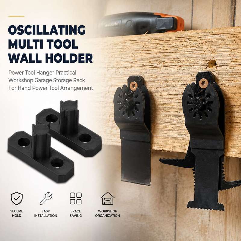 Tools In The Workshop - Oscillating Multi Tool Wall Holder Power