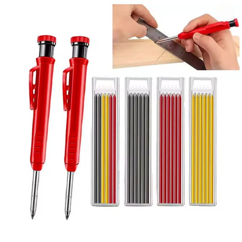 Workshop Tools Wood - Solid Carpenter Pencil Set Woodworking Tools
