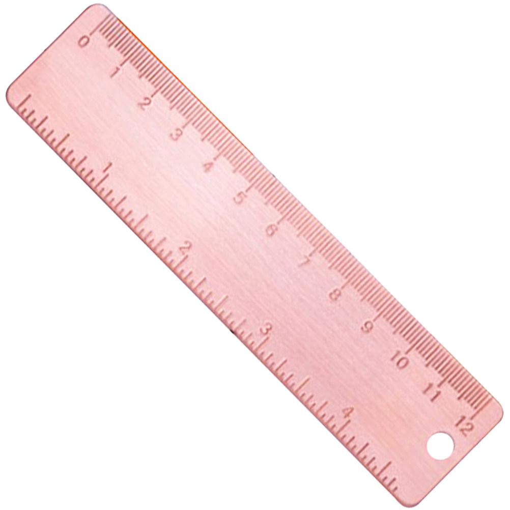 Workshop Tools Engineering - High Quality Copper Straight Ruler Multi