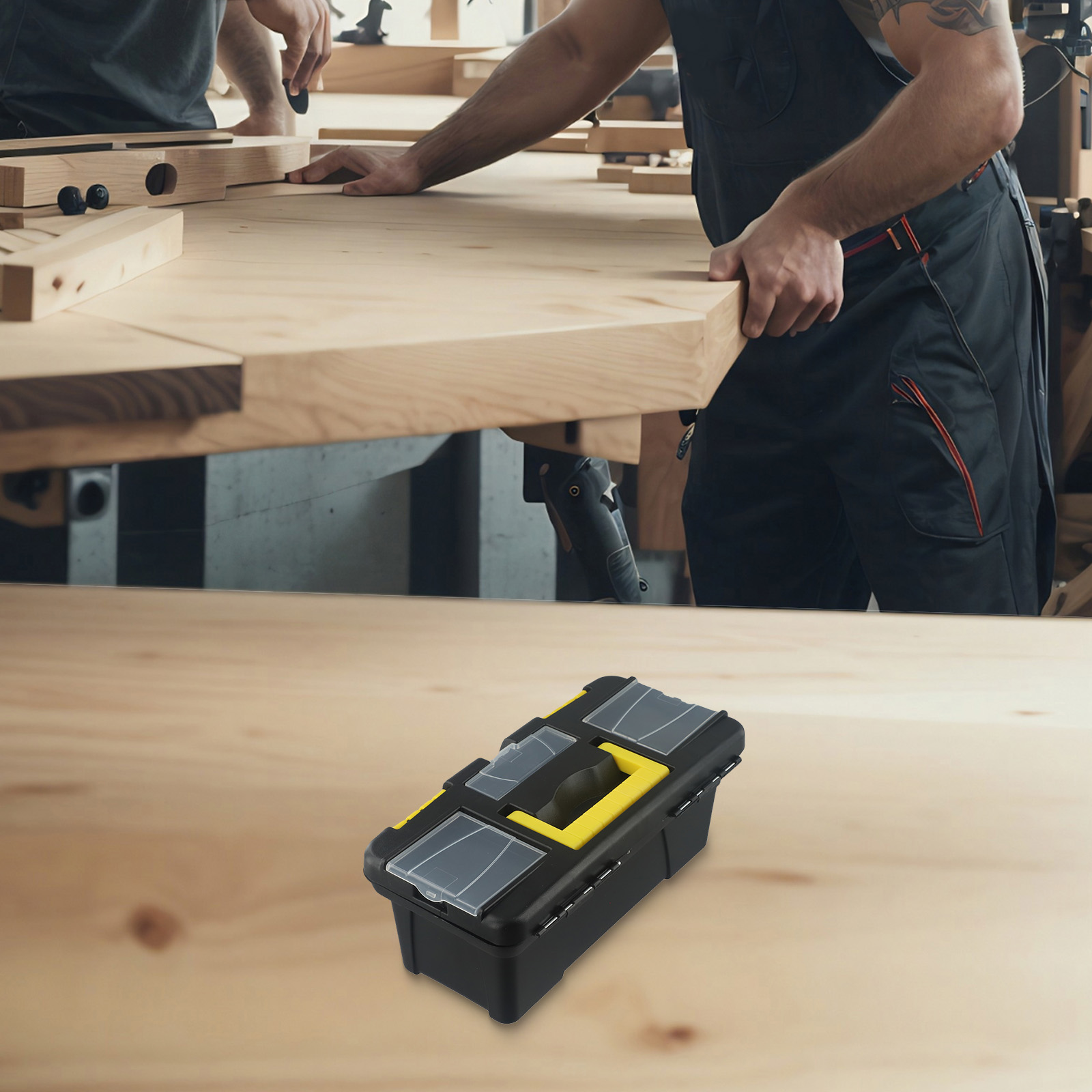 10Inch Household Tool Box Plas - Workshop Electric Tools ulasan dan harga