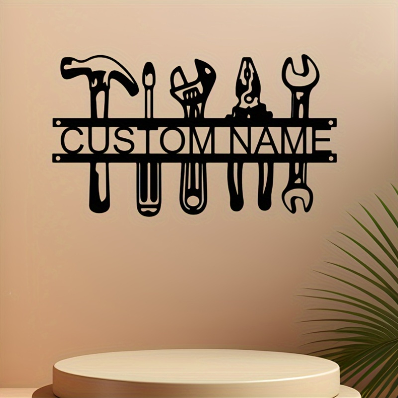 Customized Name Industrial Sty - Workshop Tools Name ulasan dan harga
