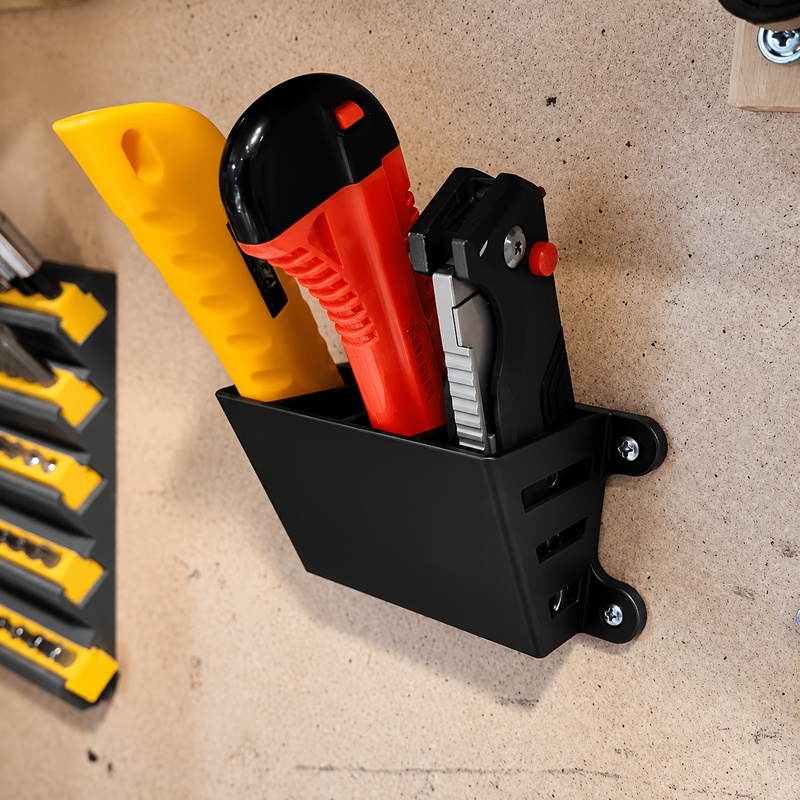 3D‑Printed Wall‑Mounted 4‑Slot - Workshop Tools Knife ulasan dan harga