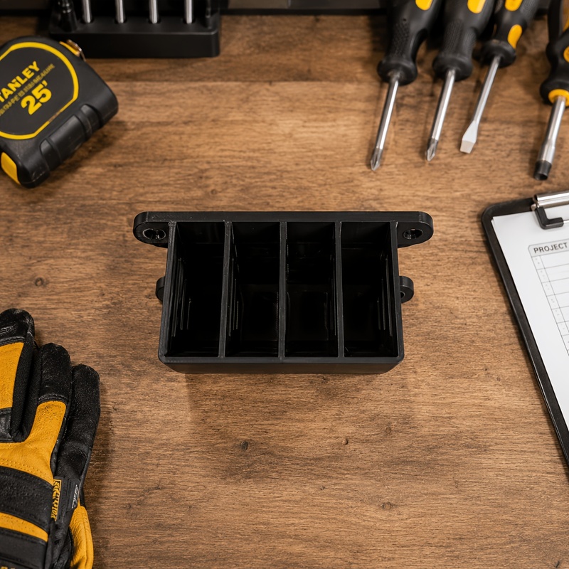 3D‑Printed Wall‑Mounted 4‑Slot - Workshop Tools Knife ulasan dan harga