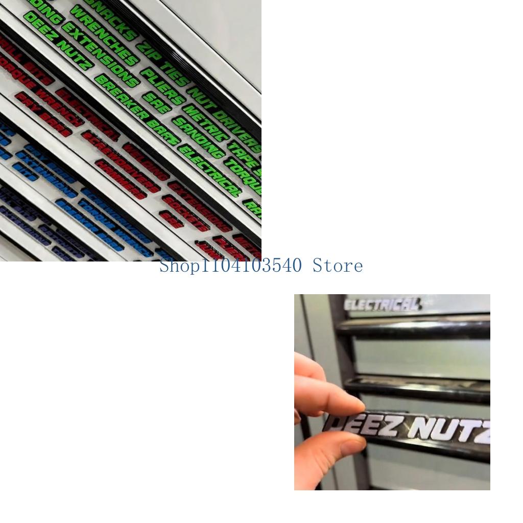 02DC Workshop Drawer Labels Ra - Workshop Tools Name ulasan dan harga