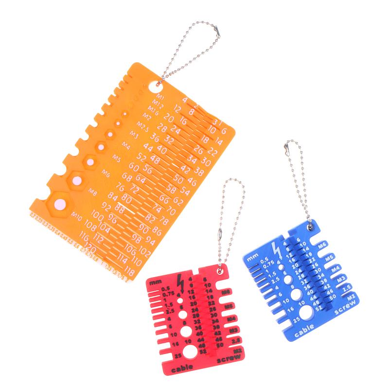 M1-M10 Screw Nut Thread Gauge  - Workshop Tools Engineering ulasan dan harga