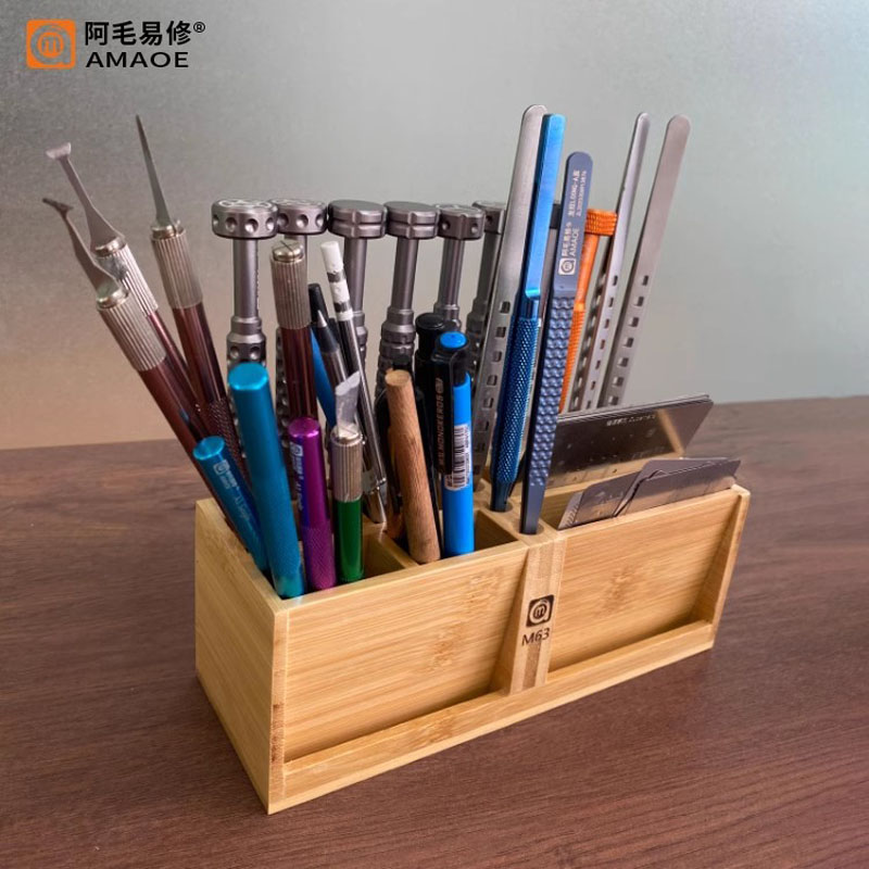 Amaoe M63 Bambo Storage Box Mu - Workshop Tools Wood ulasan dan harga