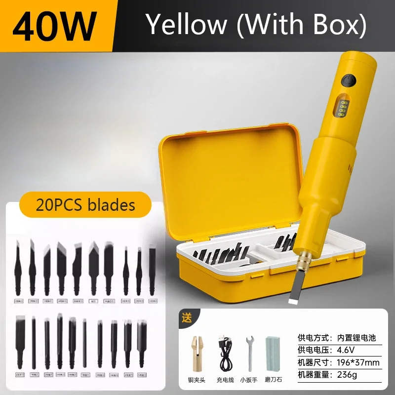 20PCS Blade Electric Engraving - Workshop Tools Wood ulasan dan harga
