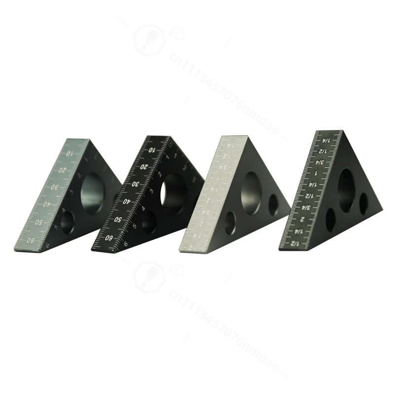Thick Aluminum Triangle Ruler  - Workshop Layout Tools ulasan dan harga