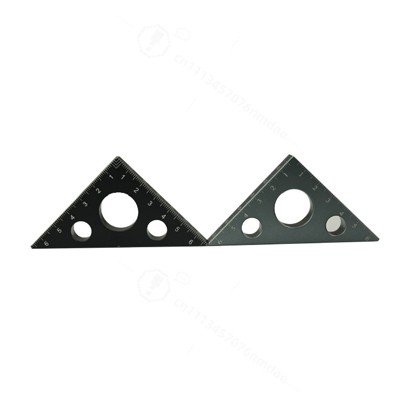 Thick Aluminum Triangle Ruler  - Workshop Layout Tools ulasan dan harga