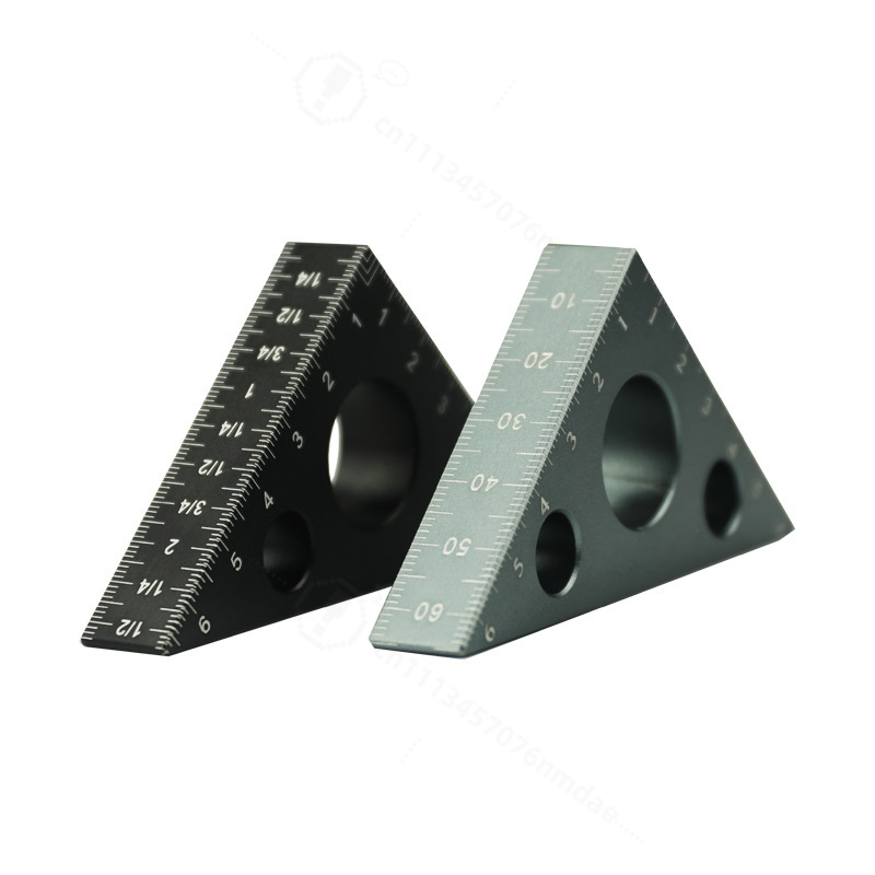 Thick Aluminum Triangle Ruler  - Workshop Layout Tools ulasan dan harga