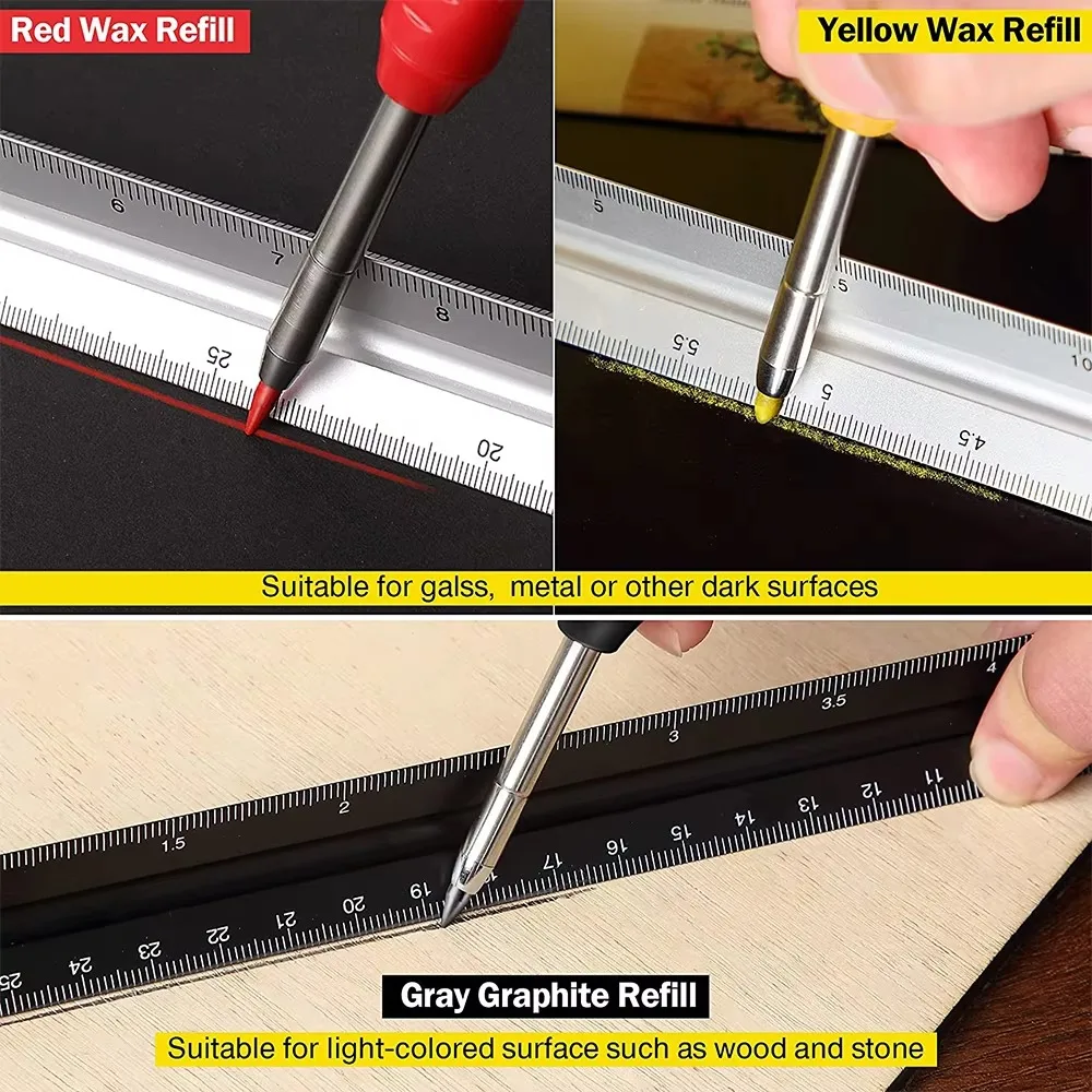 Solid Carpenter Pencil Set Woo - Workshop Tools Wood ulasan dan harga