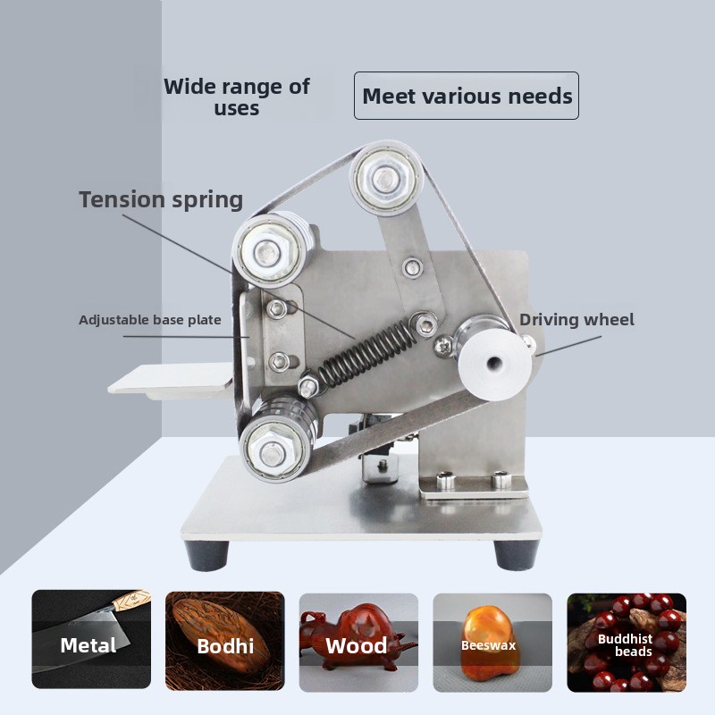Mini Electric Belt Sander Poli - Workshop Tools Knife ulasan dan harga