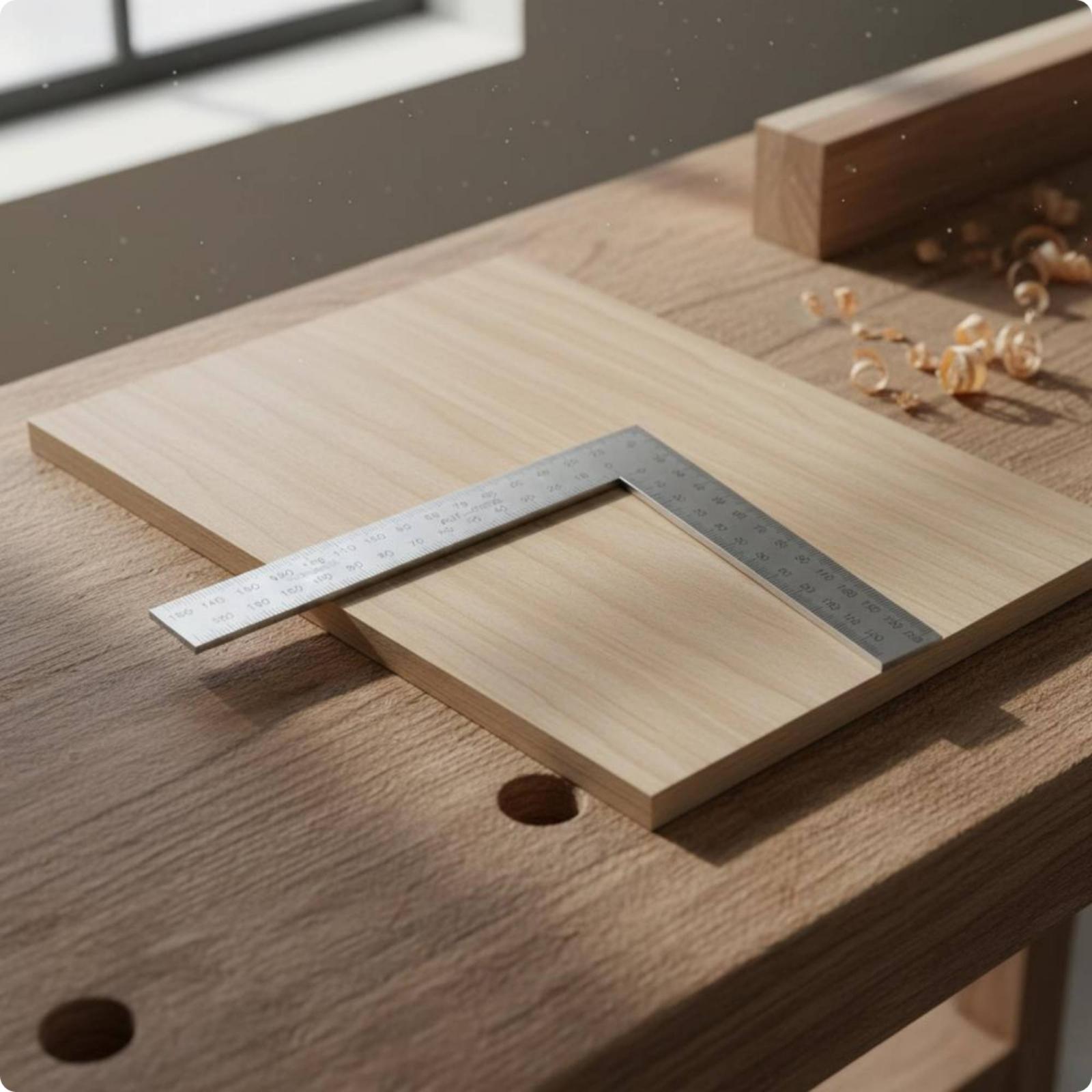 Angle Measuring Ruler Stainles - Workshop Layout Tools ulasan dan harga