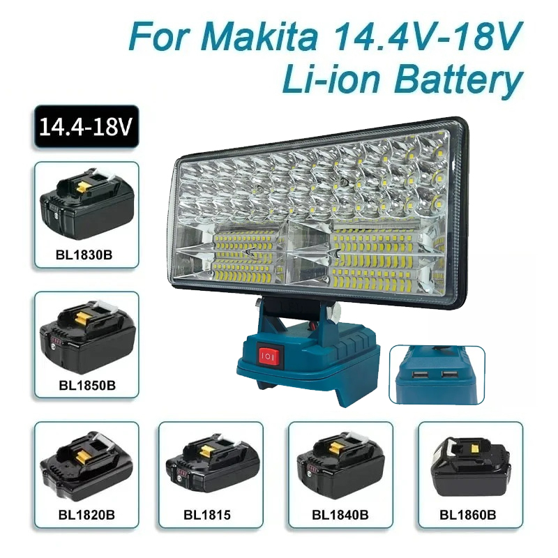Portable LED Work Light Cordle - Workshop Electric Tools ulasan dan harga